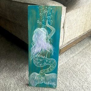 Hand painted Mermaid